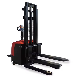 Electric Walkie Stacker Forklift 1.5 Ton Warehouse <b>Material</b> <b>Handling</b> Equipment with Hydraulic Lift For Sale - Product Image 3