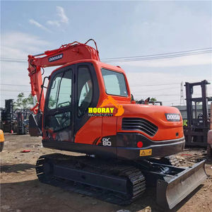 Excavatrice sur chenilles Doosan DX80 d'occasion, 8 tonnes, moteur 2018, capacité de la benne de 1,5 m, prix bas - Product Image 4