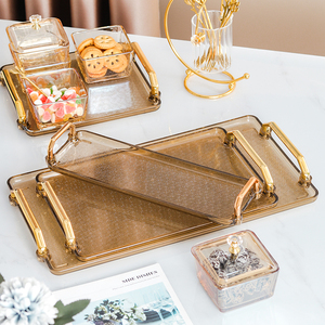 Platos nórdicos para servir aperitivos, cuencos <span class=keywords><strong>de</strong></span> postre <span class=keywords><strong>de</strong></span> azúcar, <span class=keywords><strong>café</strong></span>, tienda, tazón <span class=keywords><strong>de</strong></span> vidrio con bandeja, gran oferta - Product Image 6