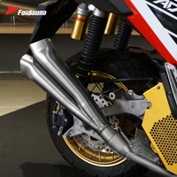 Sistema de Escape para Scooter Honda ADV160, Precio de Fábrica Forsound, Modelo Torch Gemini, Tubo Frontal Medio Azul, Silenciador Deslizable