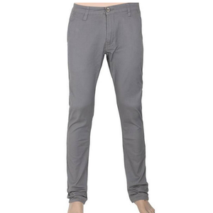 Pantalon chino 100% coton confortable pour hommes, taille haute, jambe droite, tissu tissé, coupe régulière, dernière mode, vente en gros OEM - Product Image 2
