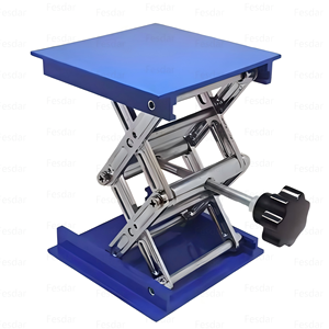 Cric <span class=keywords><strong>de</strong></span> <span class=keywords><strong>laboratoire</strong></span> plate-forme élévatrice <span class=keywords><strong>Mini</strong></span> <span class=keywords><strong>table</strong></span> élévatrice manuelle à ciseaux - Product Image 3