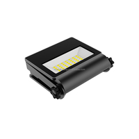 Mini lumière solaire portative de jardin de 20w 30w 40w lumière d'inondation solaire pliable fixée au mur rechargeable IP65