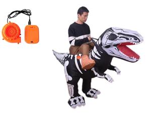 Déguisement Premium Jurassic <span class=keywords><strong>T</strong></span> <span class=keywords><strong>Rex</strong></span> Dinosaur Ride Costume gonflable pour adultes Costume de <span class=keywords><strong>dinosaure</strong></span> gonflable d'Halloween - Product Image 5