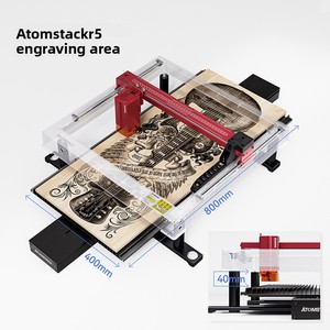 Máquina de Grabado Láser de Escritorio LM2 Pro <span class=keywords><strong>S2</strong></span> LU2-10A de 10W, Mini Cortadora para Metal, Madera, Acrílico, Piedra y Vidrio - Product Image 2