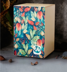 Caixa de madeira artística pintada para instrumentos musicais, conjunto de bateristas de fornecimento de fábrica Walter, cajon - Product Image 6