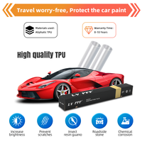 Film de protection de peinture transparent auto-réparant de qualité industrielle 8,5 mil, résistant aux éclats de pierre, en TPU, pour voiture, rétractable à la chaleur