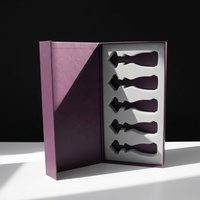 Boîte à parfum magnétique rigide de luxe avec insert en mousse de velours, boîte cadeau pour mini-parfum de 10 ml, personnalisation de la marque