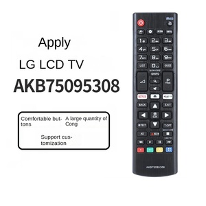 Control remoto universal para <span class=keywords><strong>LG</strong></span> Smart <span class=keywords><strong>TV</strong></span> AKB75095308 Botón de mano infrarrojo de plástico con código fijo - Product Image 2