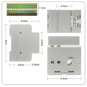 6 in1 Din Rail điện đa chức năng Power Meter Bảng điều chỉnh <span class=keywords><strong>LCD</strong></span> năng lượng hiển thị kỹ thuật số điện áp hiện tại Meter - Product Image 2