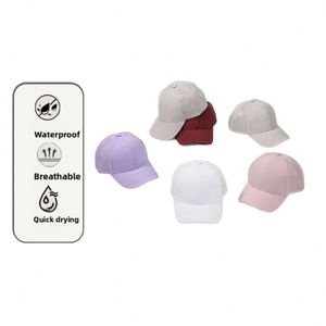 Casquette de baseball sportive en maille six pièces, best-seller transfrontalier, perforée au laser, 100 % polyester, style européen et américain - Product Image 5