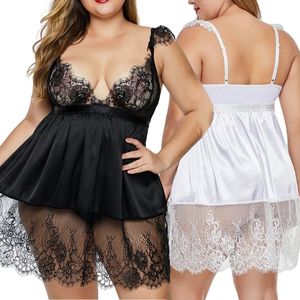 Robes de Nuit Sexy Grandes Tailles 3XL 4XL 5XL 2023 pour Femmes - Product Image 1