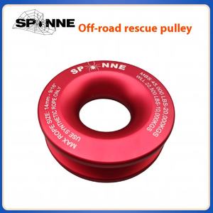 LEADPOWER Kit d'outils d'urgence Treuil à poulie en alliage d'aluminium tout-terrain Portable Car Recovery Sot Manille avec <span class=keywords><strong>corde</strong></span> - Product Image 3