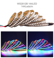 Ruban Lumineux LED Flexible Sécable Adressable COXO WS2812B 5V Pleine Couleur pour Projet DIY, Éclairage d'Accentuation de Jardin