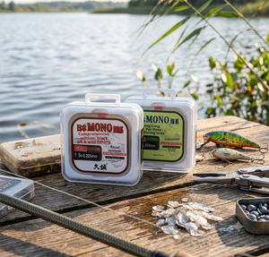 Línea de Pesca de Monofilamento de Nylon <span class=keywords><strong>MONO</strong></span> de 60m, Prebobinada, Alta Resistencia a la Tensión, para Pesca Deportiva en Ríos y Arroyos - Product Image 1