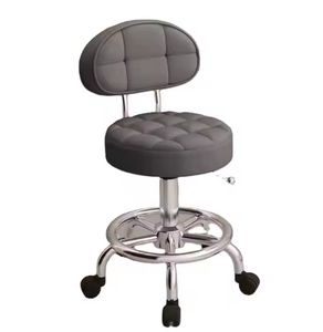 Hochwertiger bequemer drehbarer Friseurs tuhl für Schönheits salon und Massage salon Modernes Design Metall-Friseursalon stuhl - Product Image 4