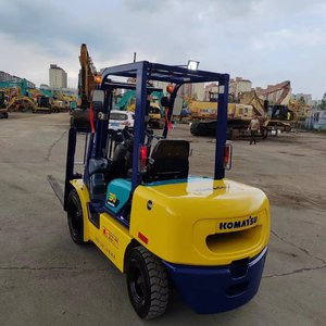 Montacargas Usado de 3 Toneladas Komatsu FD30-14, Mini Montacargas Contrabalanceado con Desplazador Lateral para Carga - Product Image 6