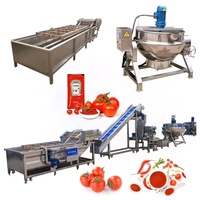 Ligne de production de sauce tomate, petite ligne de production de purée de tomate et de ketchup à vendre