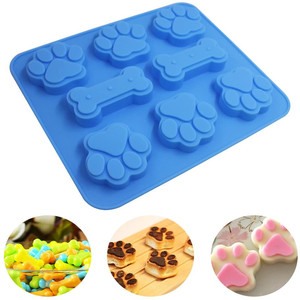 Moldes <span class=keywords><strong>de</strong></span> <span class=keywords><strong>Silicona</strong></span> Personalizados con Forma <span class=keywords><strong>de</strong></span> Hueso <span class=keywords><strong>de</strong></span> Pata <span class=keywords><strong>de</strong></span> Perro, Moldes <span class=keywords><strong>de</strong></span> <span class=keywords><strong>Silicona</strong></span> 2 <span class=keywords><strong>en</strong></span> 1 <span class=keywords><strong>de</strong></span> 8 Cavidades <span class=keywords><strong>de</strong></span> Grado Alimenticio para <span class=keywords><strong>Chocolate</strong></span>, Dulces, Pastel, Pudín, Gelatina - Product Image 6