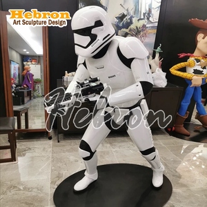Estatua de Resina Personalizada de Tamaño Real de Stormtrooper, Figura de Acción de Robot, Personaje de <span class=keywords><strong>Star</strong></span> <span class=keywords><strong>Wars</strong></span> de la Película - Product Image 4