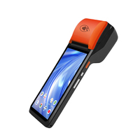 IMachine AP12 PLUS Android 14.0 4G NFC Tarjeta SIM Bluetooth Máquina de Pago POS de 5 Pulgadas con Impresora Térmica para Restaurantes y Supermercados