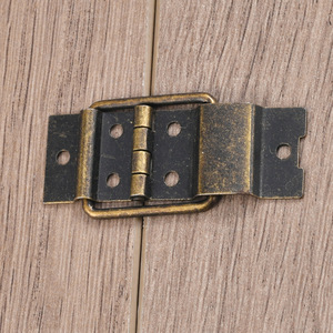 Bisagra para Muebles Tipo H Estándar, Montaje Superficial de Hierro, Recubrimiento Duradero para Cajas de Madera, Cajas de Joyería, Accesorios de Ferretería - Product Image 4