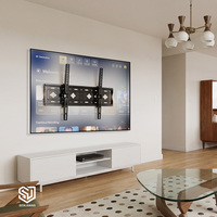 Senjiang Vente en gros OEM ODM Support mural inclinable pour téléviseur en acier robuste 32"-75" Support mural pour téléviseur VESA 600*400mm