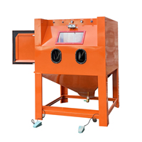 Cabine de sablage à eau CE BY-1010-W – Sablage à eau pour réparation de jantes de voiture, disponible en différentes tailles