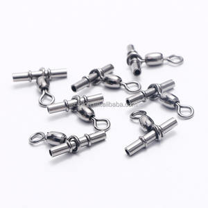 <span class=keywords><strong>Pêche</strong></span> roulant en acier inoxydable manchon pivotant portant eau salée océan bateau crochet de <span class=keywords><strong>pêche</strong></span> connecteur pivotant - Product Image 3