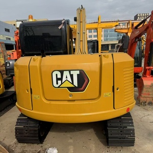 Excavatrice sur chenilles hydraulique d'occasion à prix réduit, modèles Cat308e2 308C 8 tonnes CAT, avec dents de rechange Kawasaki JP - Product Image 6