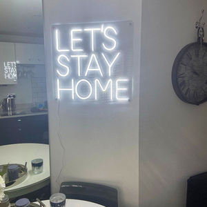 Custom restiamo a casa supporto delle insegne al neon personalizzando diversi caratteri per decorare le camere da letto al neon - Product Image 5