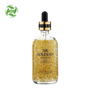 Manufacture supply Private Label High Quality Body Massage Oil Pure Essential Oil 24K Gold leaf oil