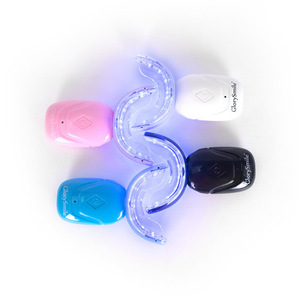 เครื่องฟอกสีฟัน <span class=keywords><strong>Dent</strong></span> Beauty รุ่นใหม่ แสงสีแดงและสีน้ำเงิน แบบไร้สาย 32 หลอด LED ชาร์จแม่เหล็ก พร้อมเจลซิลิโคน - Product Image 1