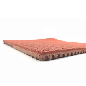 Pista de carrera de goma prefabricada para 400 metros, pista estándar aprobada por IAAF - Product Image 2
