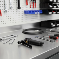 Kit de sèche-cheveux haute performance 6 pièces, accessoires pour compresseur d'air, kit d'outils de nettoyage, sèche-cheveux haute performance standard