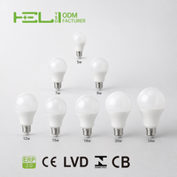 Ampoule LED CE RoHS E27 3W-24W 100-265V 3000K-10000K DOB 220 °   Angle de faisceau, garantie 1 an, économie d'énergie pour la maison, le commerce et l'intérieur