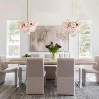 Lustres à bulles, luminaires suspendus, lampes de luxe pour la maison, éclairage décoratif