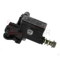 Rouge ASV CNC 125 ~ 250cc Dirt Pit Bike Moto Hydraulique Levier De Frein D'embrayage Maître-Cylindre