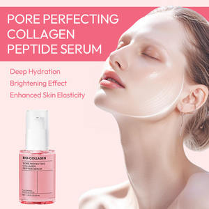 Sérum pour le visage éclaircissant, lissant, bio-collagène, peptide, perfectionne les pores, booster de peau de verre, soin de la peau chinois - Product Image 5