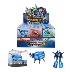 Neues Produkt Diy Kids Toy Alloy und Plastic Druckguss spielzeug Modell <span class=keywords><strong>4</strong></span> Arten von Insekten serie Deformation roboters pielzeug - Product Image 1
