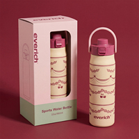 Nouvelle conception, thermos de voyage en acier inoxydable 18/8 à double paroi, isolé sous vide, avec logo personnalisé, couvercle de type paille, maintien thermique de 12 à 24 heures