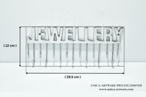Handmade Metal Jewelry Wall <b>Hook</b> Rack Decorative Wall Mounted Necklace Organizer Available at Wholesale Price - Product Image 3