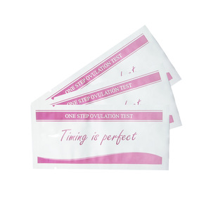 Bandelettes de test d'ovulation en une étape, détection urinaire pour adultes, kit de diagnostic certifié CE - Product Image 1