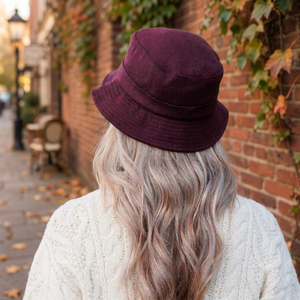 Eco Friendly Recycled Fabric Bucket <b>Hat</b> For Daily Outdoor Wear Sun Shade Comfort And Lightweight Feel Suitable For Casual Use - Product Image 5