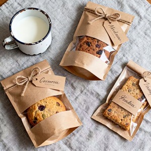 Boîte à gâteaux en papier kraft de qualité alimentaire, personnalisable, <span class=keywords><strong>anti</strong></span>-écrasement, avec fenêtre transparente en PET, pour boulangeries, chaînes de pâtisserie, pâtisserie <span class=keywords><strong>maison</strong></span>, forme pyramidale - Product Image 4