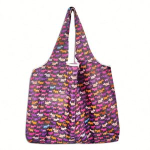 Design Custom Portable <b>Folding</b> Shopping <b>Bags</b> Are Reusable and Eco-friendly Polyester Storage <b>Bags</b> - Product Image 6