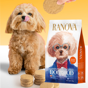 Alimento para perros certificado ISO 22000 de grado humano, fórmula personalizable, alimento completo para cachorros liofilizado para criadores de perros - Product Image 1