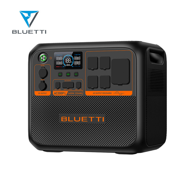 2024 Newest Version 2000W Home Appliances Solar Generator Wireless Charge Portable Backup Battery Power Station Reliable Supply