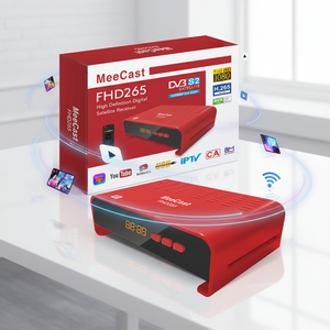 Decoder TV Digitale FTA H.265 HEVC GX6605H1 DVB-S2 Ricevitore 1080P Gratuito Ricevitori Satellitari TV PVR DVBS2 Set-Top Box IP TV - Product Image 1