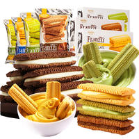 Offre Spéciale : Biscuits Sandwich Exotiques Saveur Vanille Citron Chocolat, Boîte de 58g, Vente en Gros à Prix Réduit